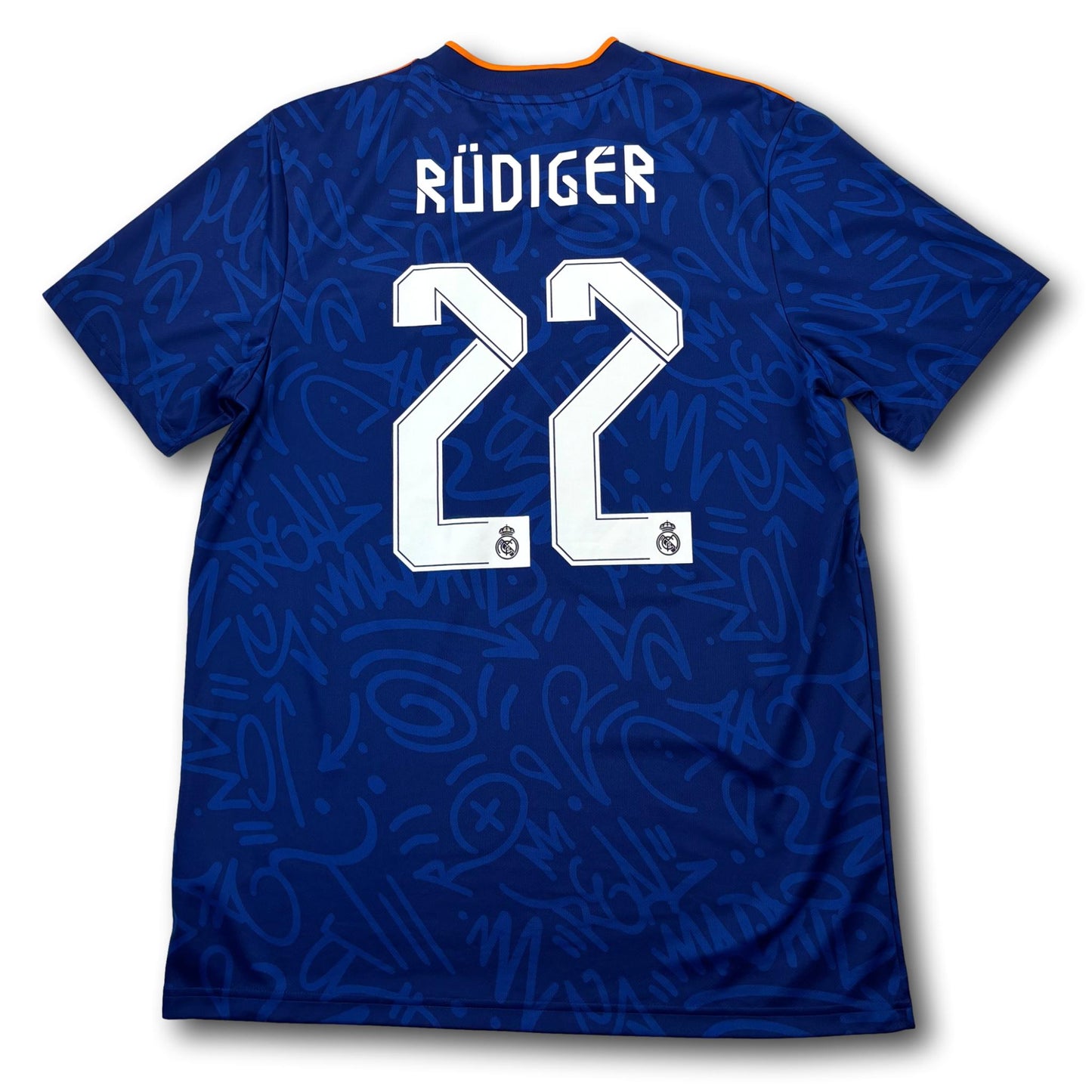 Real Madrid - 2021-22 - Auswärts - L - adidas - Rüdiger #22