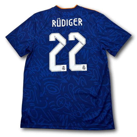 Real Madrid - 2021-22 - Auswärts - L - adidas - Rüdiger #22