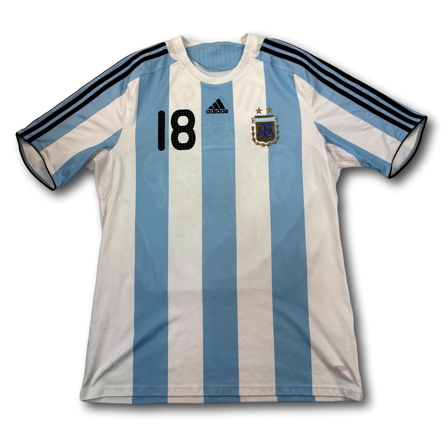 Argentinien - 2007-09 - Heim - XL - adidas - Messi #18