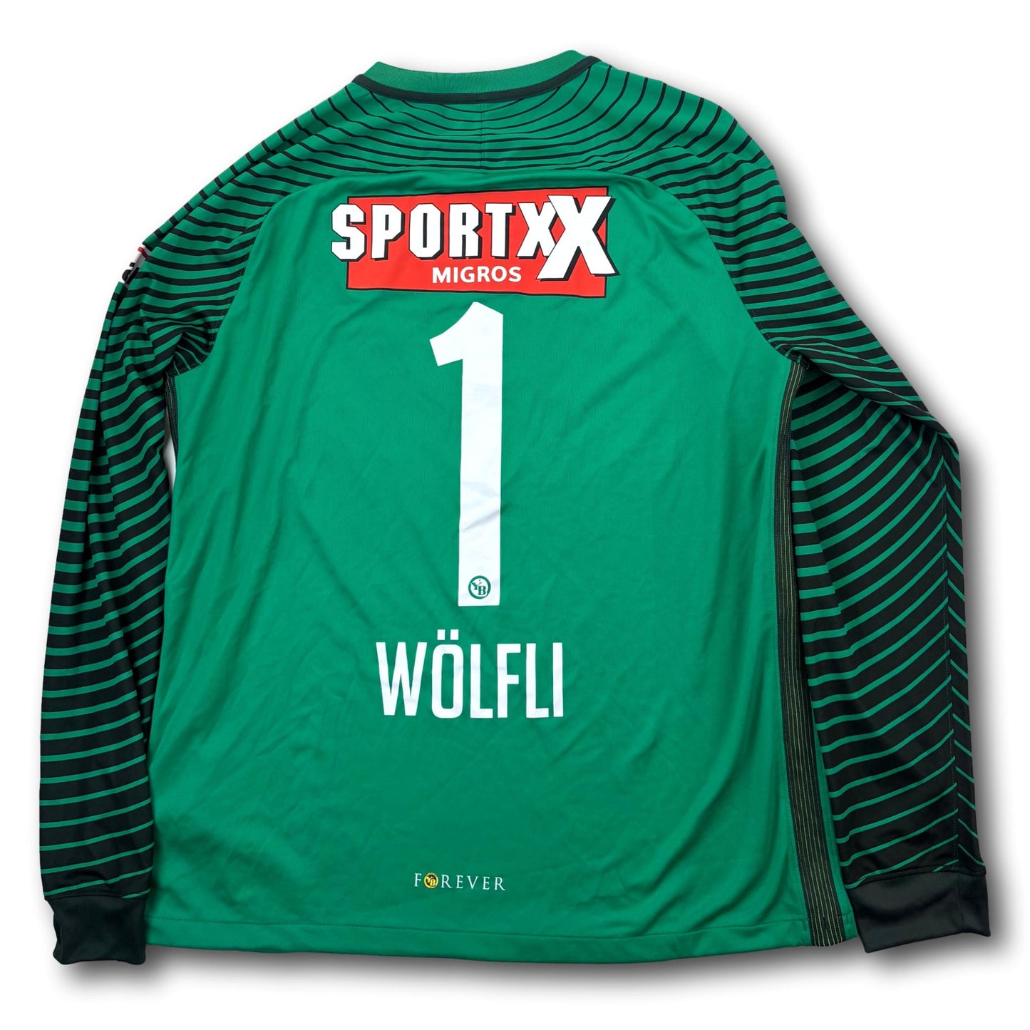 BSC Young Boys - 2017-18 - Goalkeeper - XL - Nike - Wölfli #1
