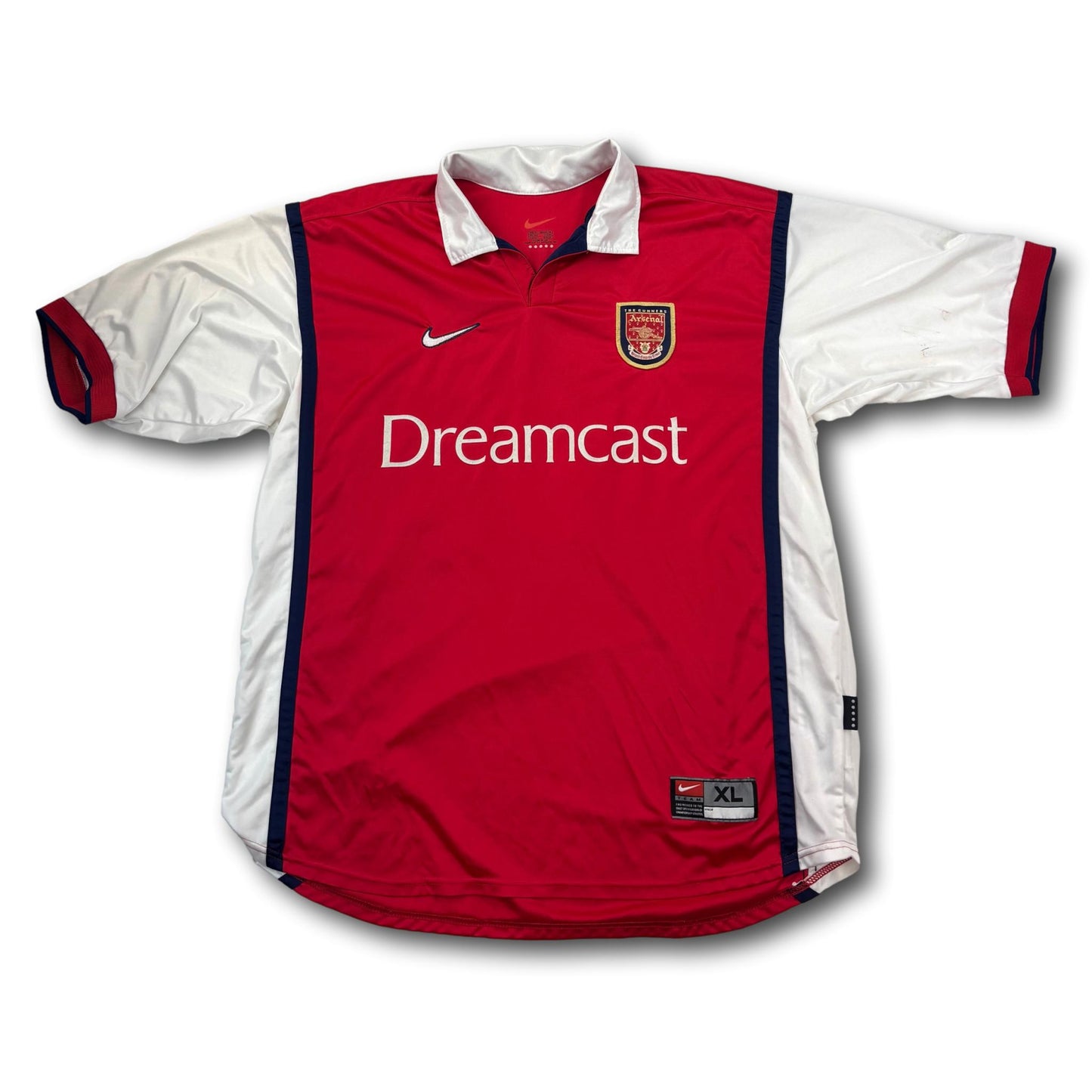 FC Arsenal - 1999-2000 - Heim - XL - Nike - Lauren #12 - signiert