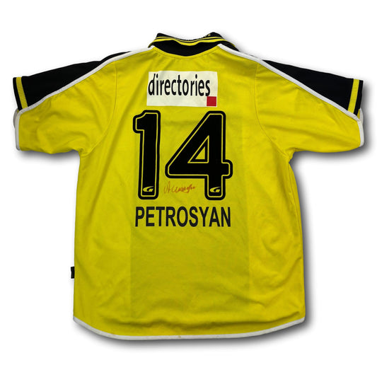 BSC Young Boys - 2001-02 - Home - L - Gems - Petrosyan #14 - signed