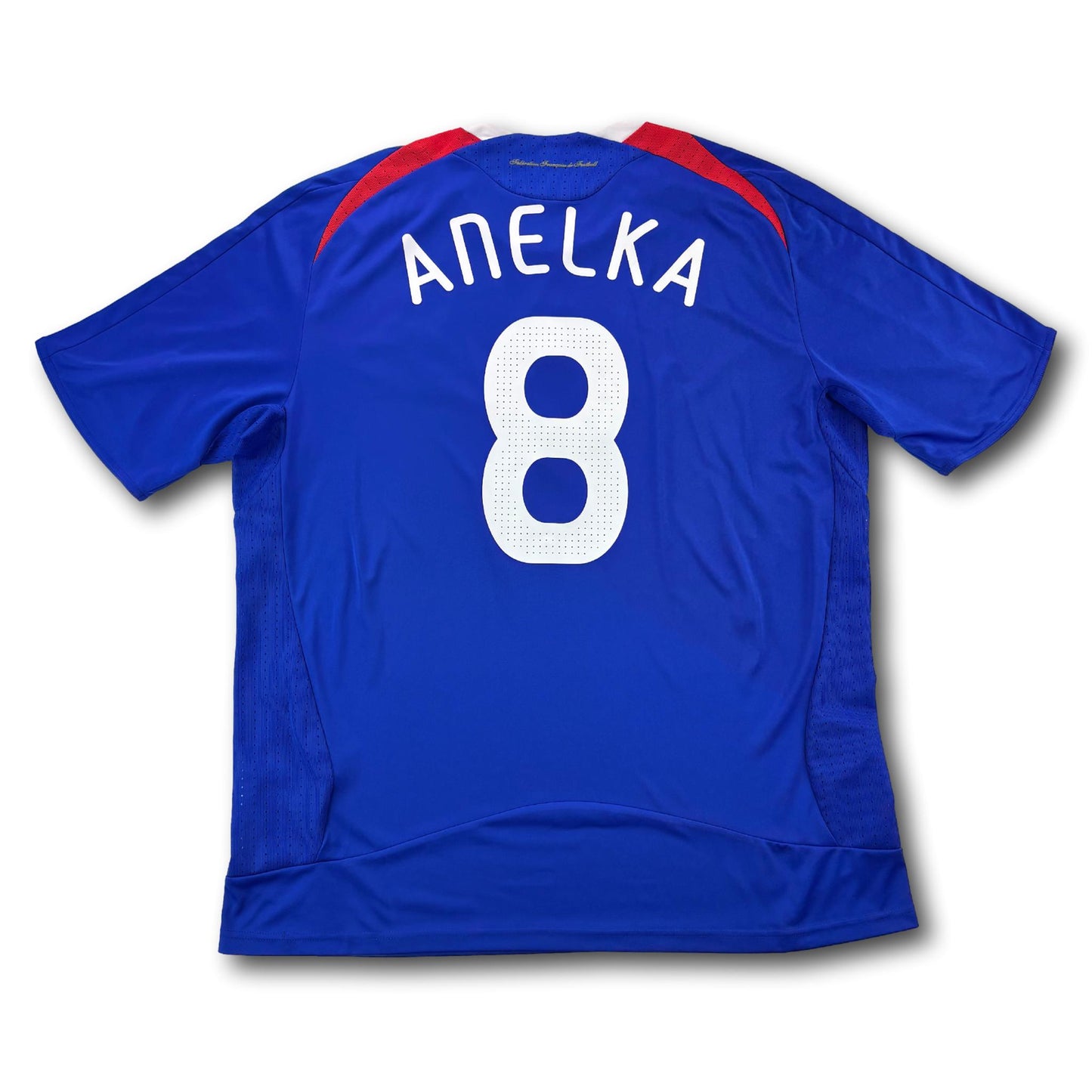France - 2007-08 - Home - XL - adidas - Anelka #8