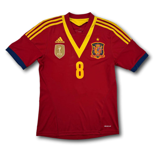 Spain - 2013 - Home - M - adidas - Xavi #8