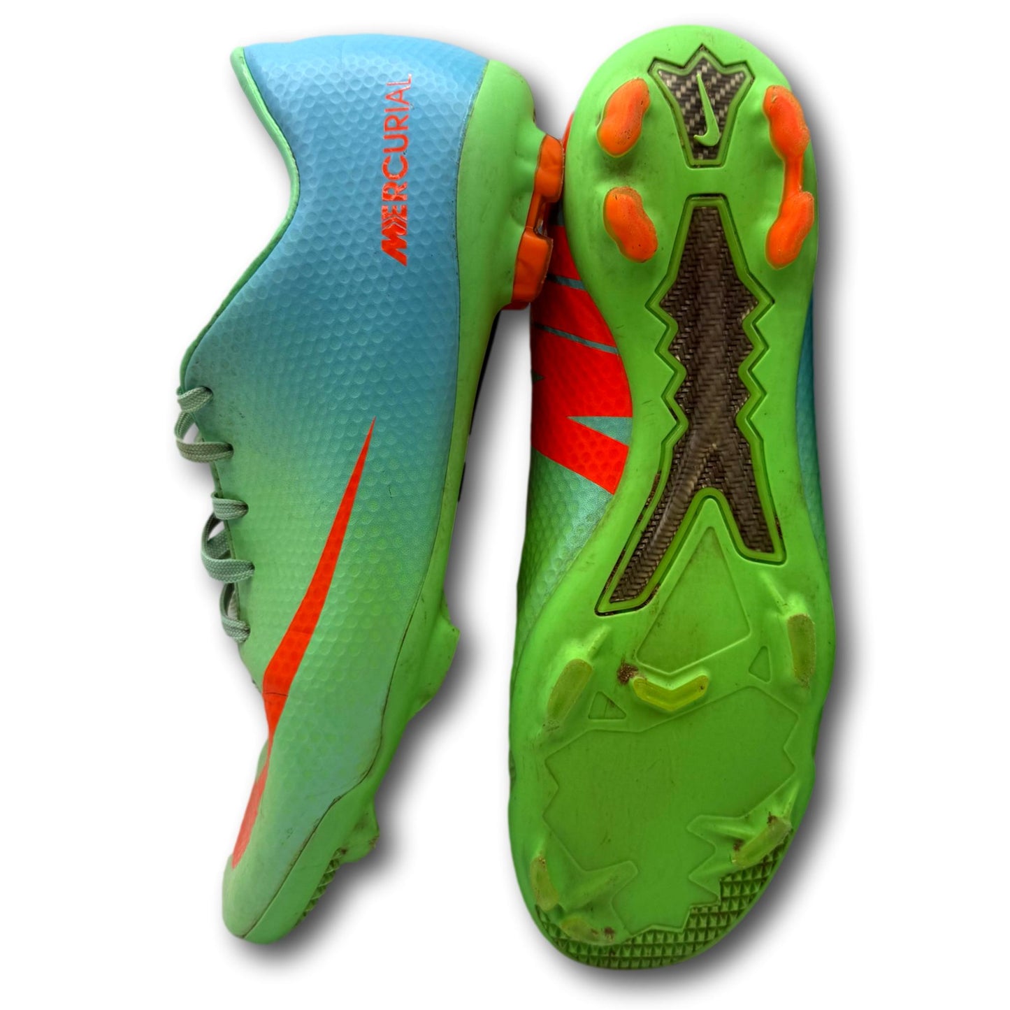 NIKE MERCURIAL VELOCE FG VERT/BLEU - Taille 38 