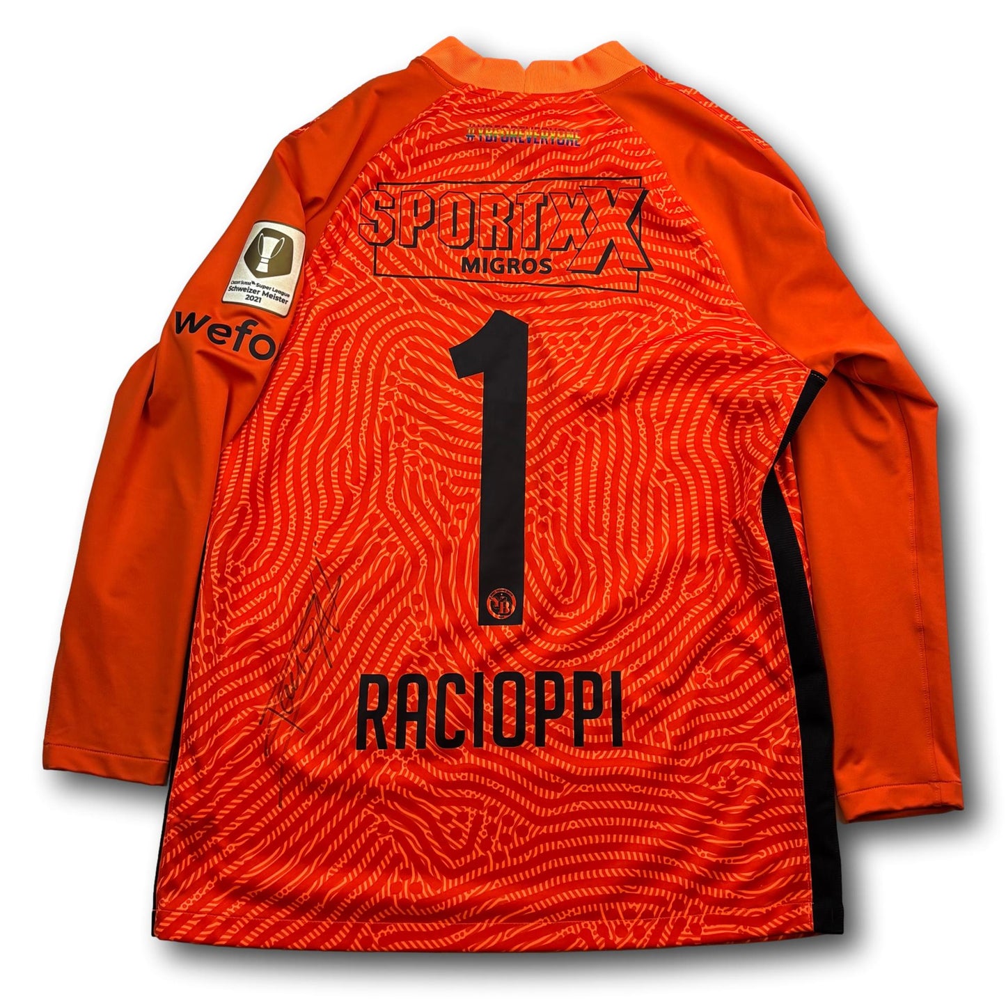 BSC Young Boys - 2021-22 - Matchworn - Torhüter - L - Nike - Racioppi #1
