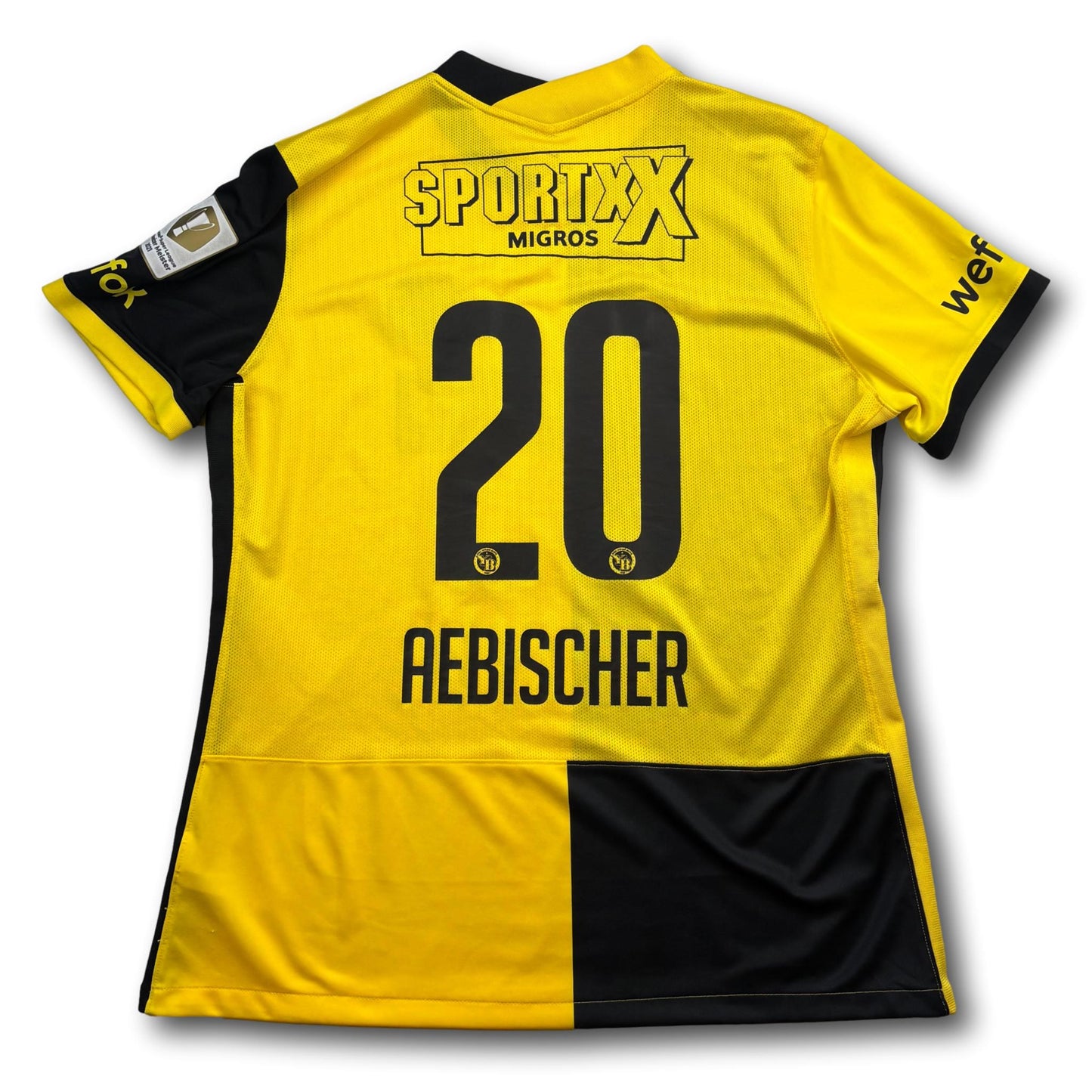BSC Young Boys - 2021-22 - Heim - XXL - Nike - Aebischer #20