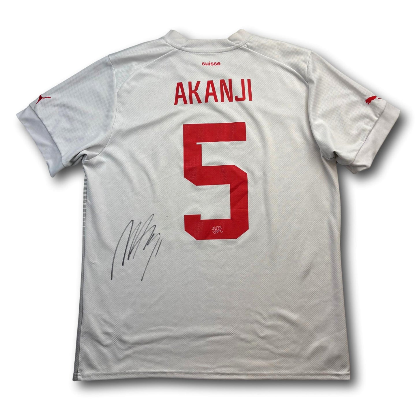 Suisse - 2022-23 - Extérieur - XL - Puma - Akanji #5