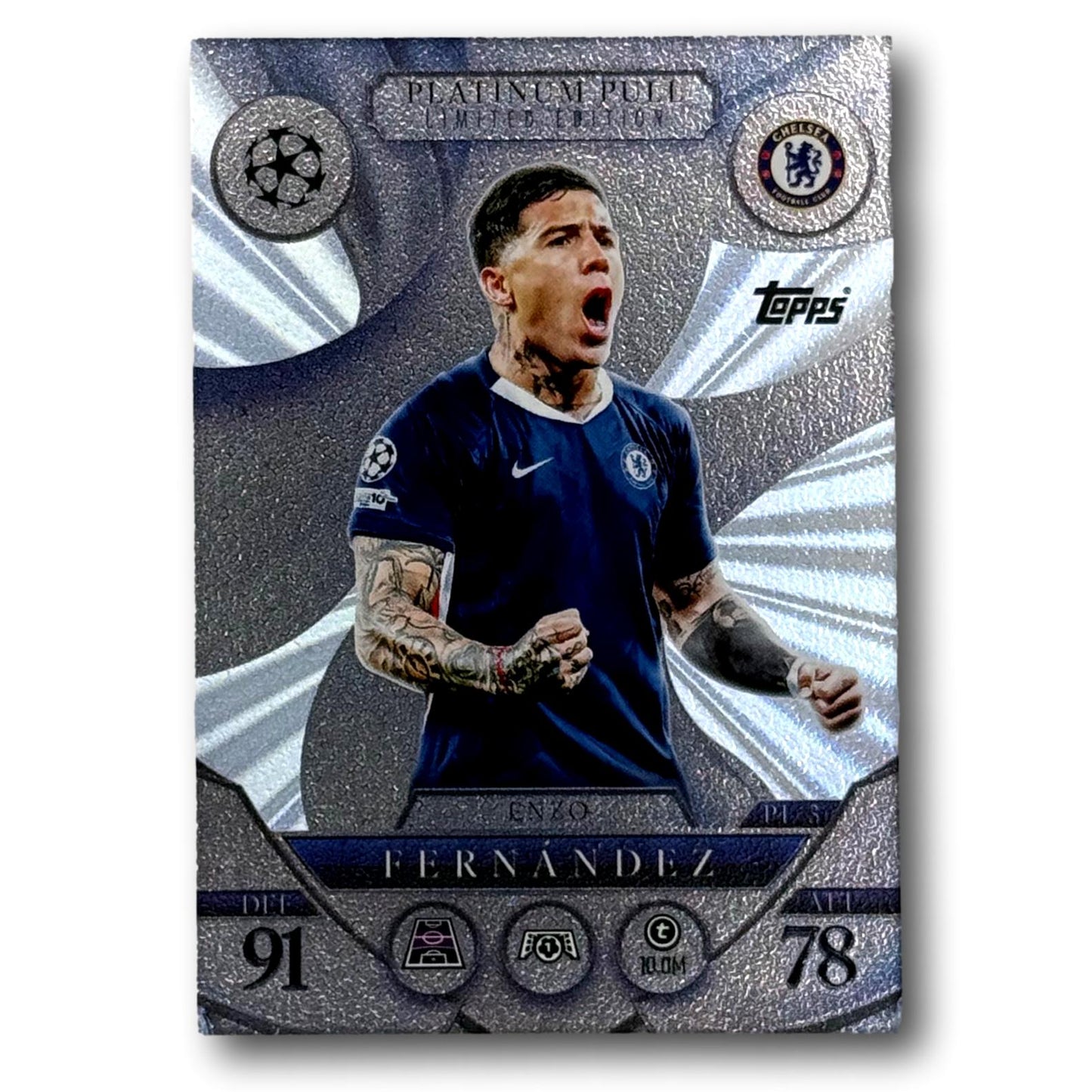 Topps Match Attax 2025/26 - Platinum Pull Limited Edition - Fernández