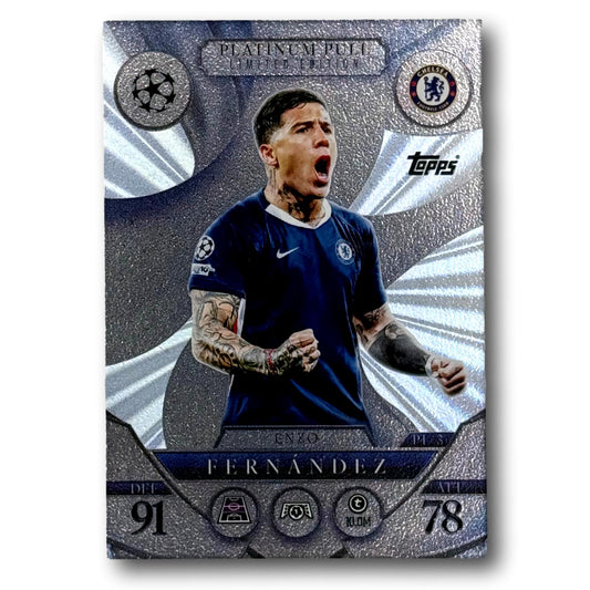Topps Match Attax 2025/26 - Platinum Pull Limited Edition - Fernández