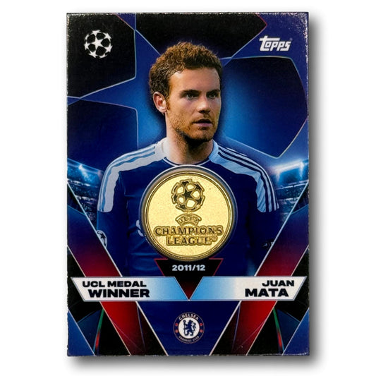 Topps Match Attax 2025/26 - UCL Medal Winner Relic - Juan Mata