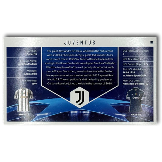 Topps UEFA Best of the Best 2020/21 - Juventus Official Team