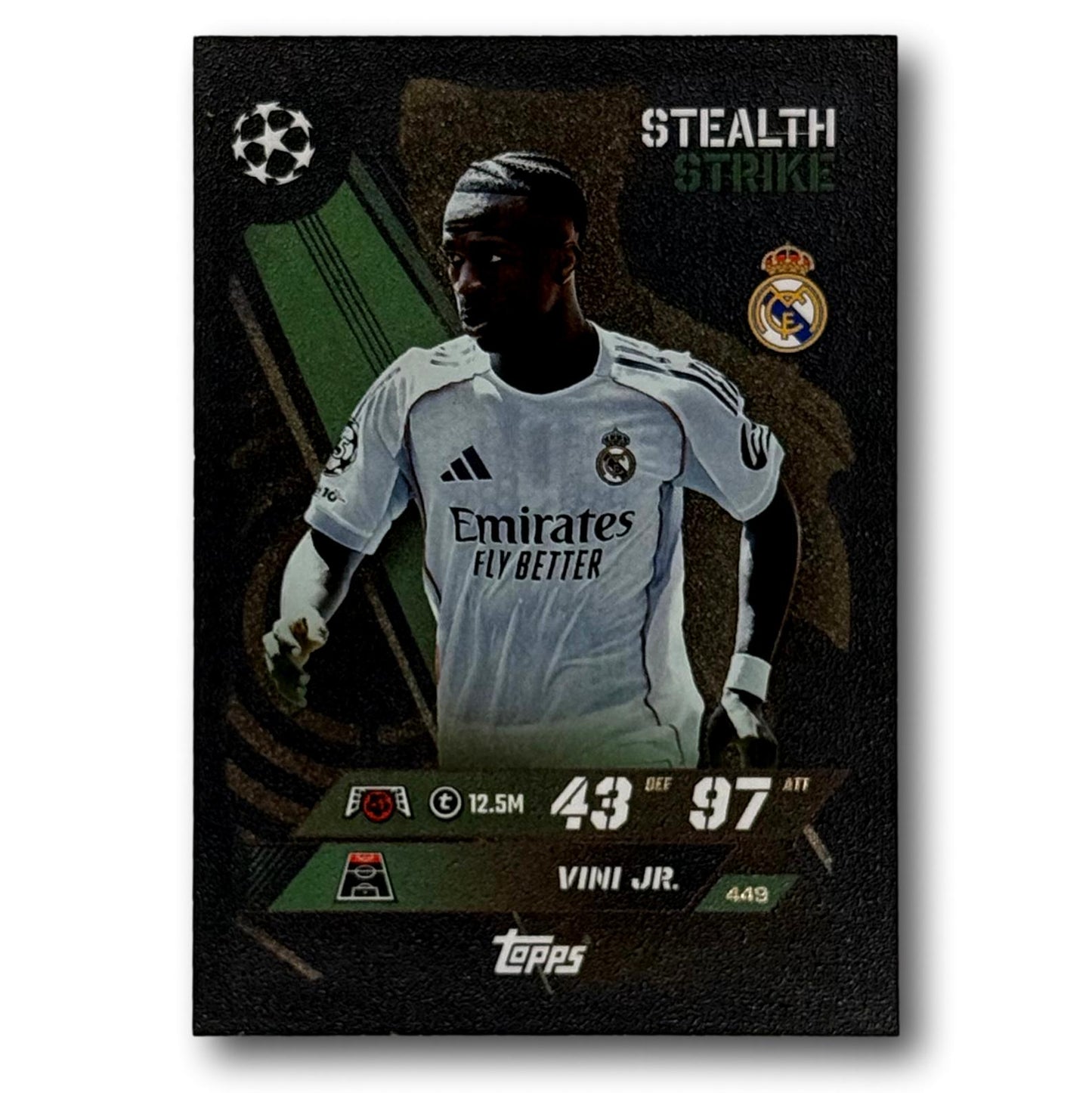 Topps Match Attax 2025/26 - Stealth Strike - Vini Jr.
