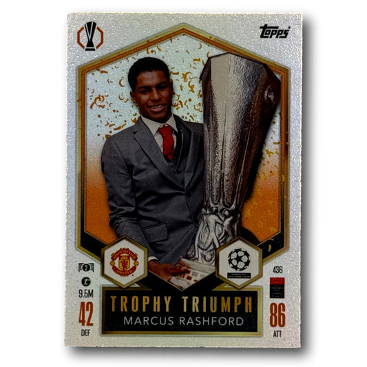 Topps Match Attax 2024/25 - Trophy Triumph - Marcus Rashford