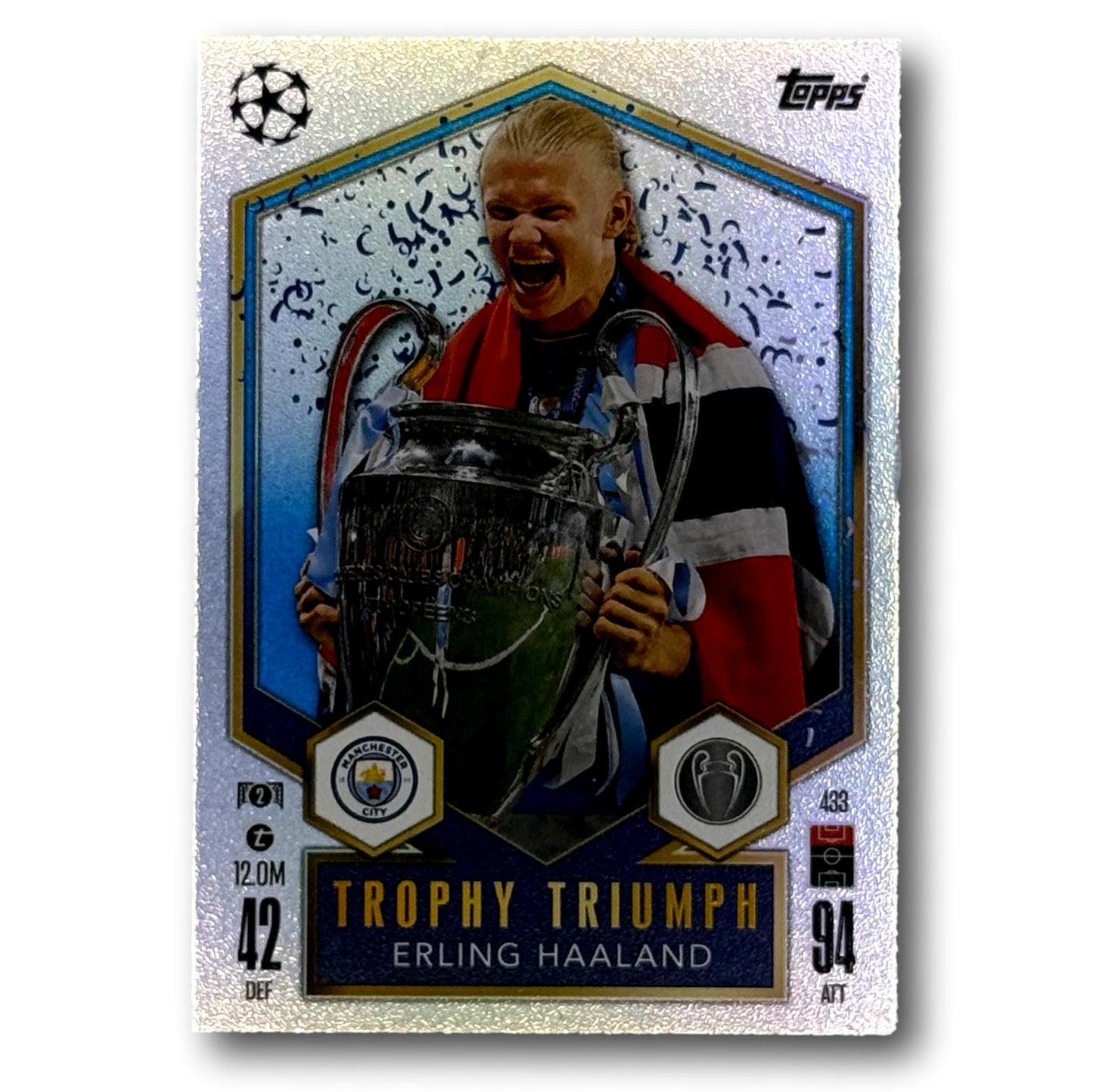 Topps Match Attax 2024/25 - Trophy Triumph - Erling Haaland