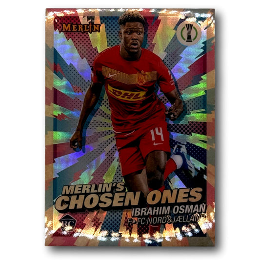 Topps Merlin Chrome 2023/24 - Chosen Ones - Ibrahim Osman