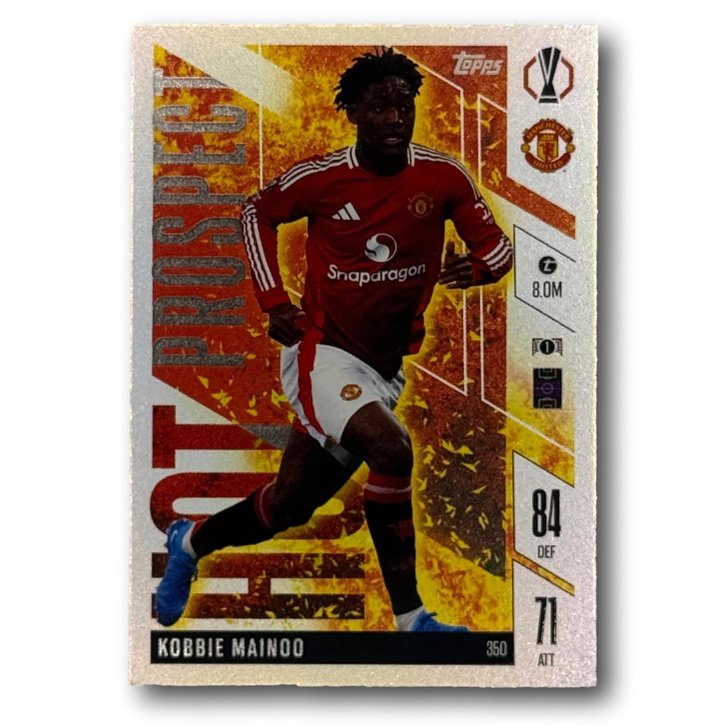 Topps Match Attax  2024/25 - Hot Prospect - Kobbie Mainoo
