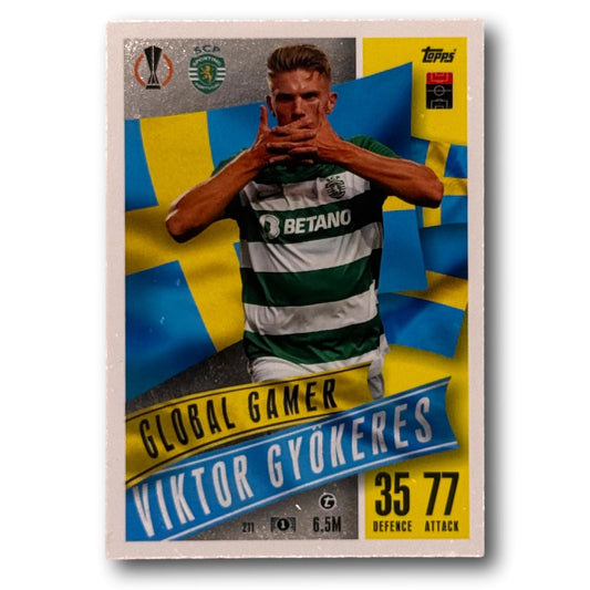 Topps Match Attax 2023/24 - Global Gamer - Viktor Gyökeres