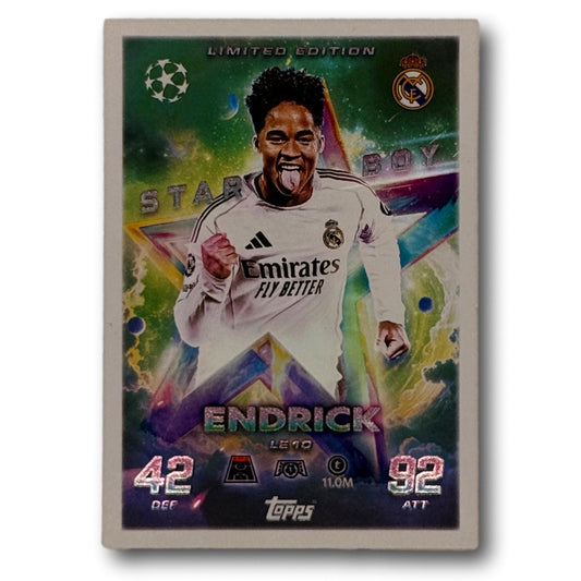 Topps Match Attax 2025/26 - Star Boy Limited Edition - Endrick