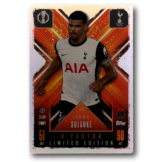 Topps Match Attax 2024/25 - X Factor Limited Edition - Dominic Solanke