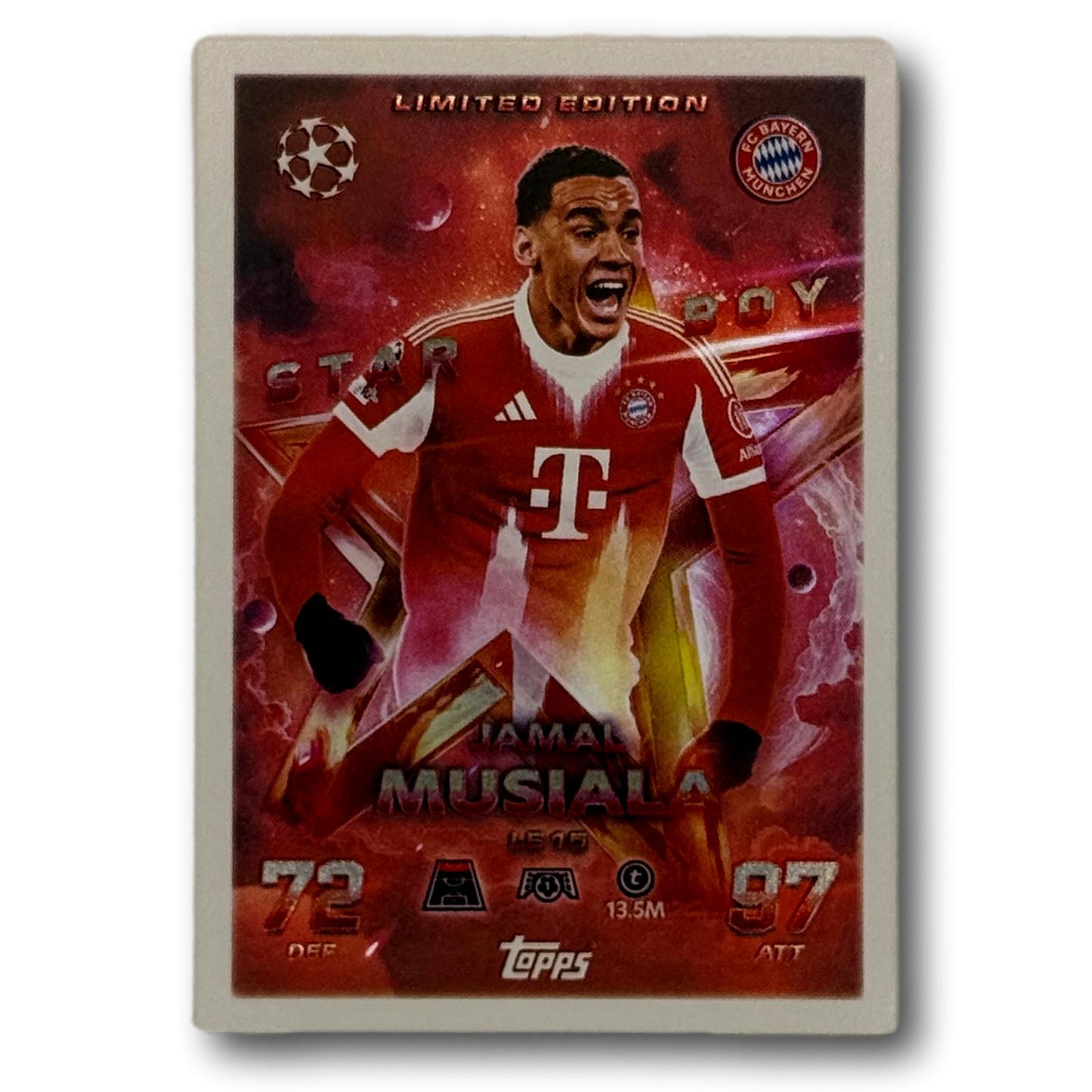 Topps Match Attax 2025/26 - Star Boy Édition Limitée - Jamal Musiala