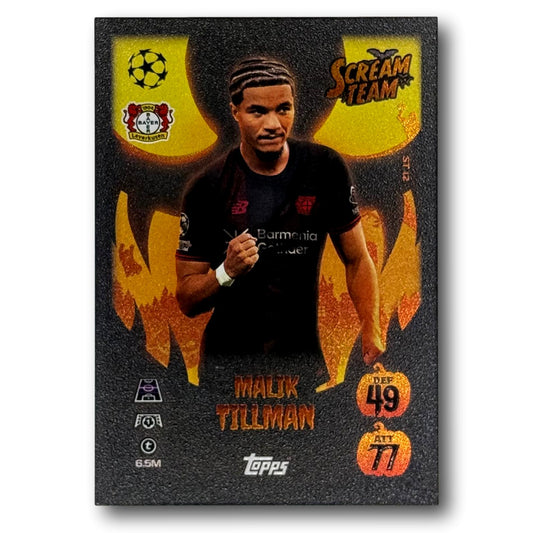 Topps Match Attax 2025/26 - Scream Team Limited Edition - Malik Tillman