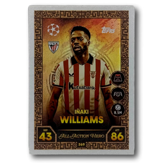 Topps Match Attax 2025/26 - All Action Hero - Iñaki Williams