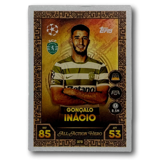 Topps Match Attax 2025/26 - All Action Hero - Gonçalo Inácio