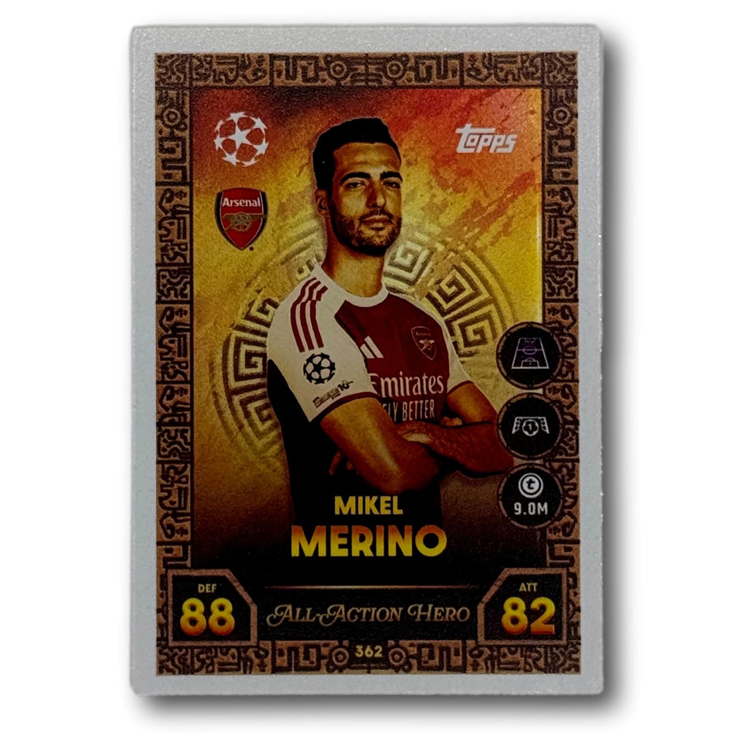 Topps Match Attax 2025/26 - Héros de l'action - Mikel Merino