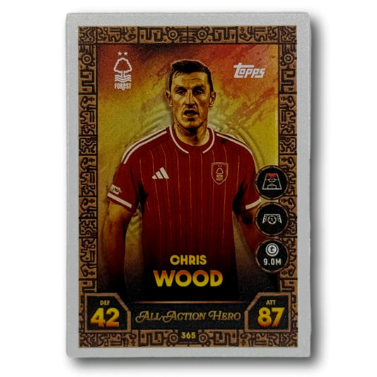 Topps Match Attax 2025/26 - All Action Hero - Chris Wood
