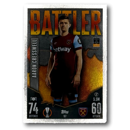 Topps Match Attax 2023/24- Battler - Aaron Cresswell