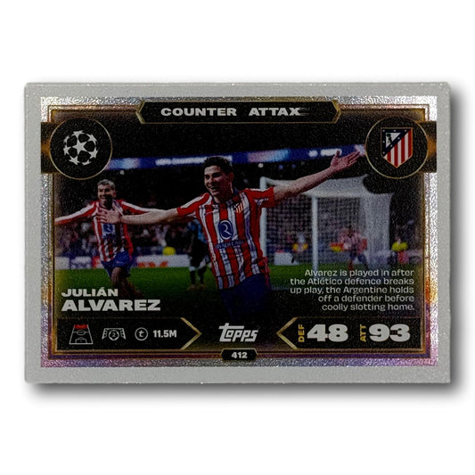 Topps Match Attax 2025/26 - Counter Attax - Julián Alvarez