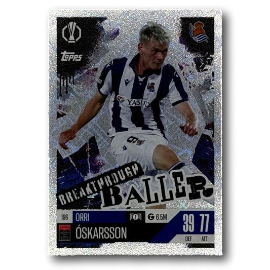Topps Match Attax 2024/25 - Breakthrough Baller - Orri Óskarsson