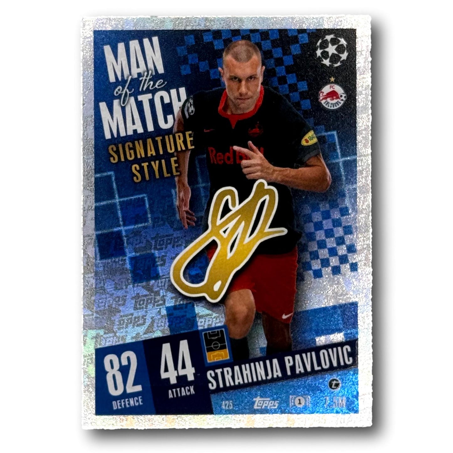 Topps Match Attax 2023/24 - Man of the Match / Signature Style - Strahinja Pavlovic
