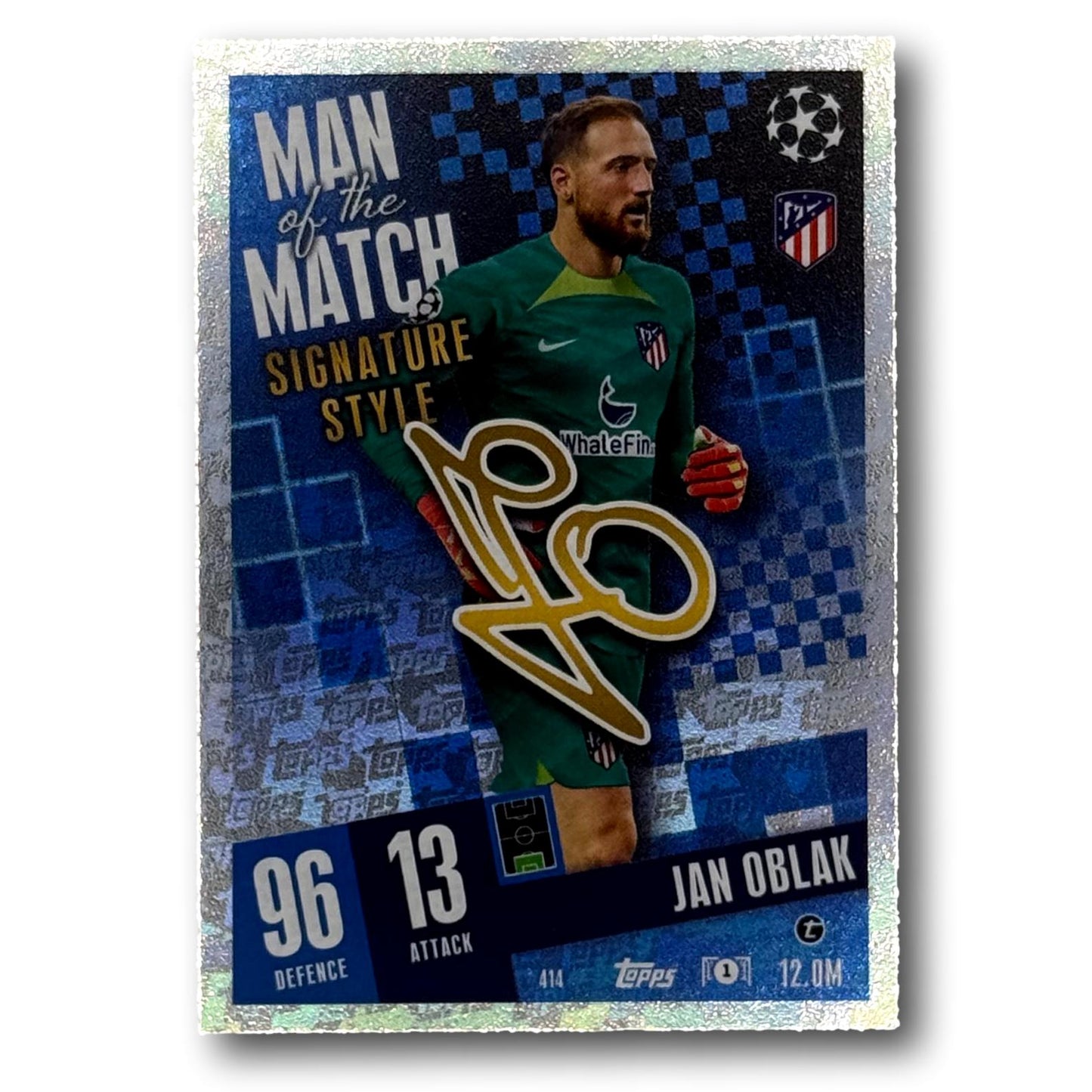 Topps Match Attax 2023/24 - Man of the Match / Signature Style - Jan Oblak