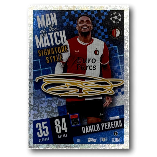 Topps Match Attax 2023/24 - Man of the Match / Signature Style - Danilo Pereira