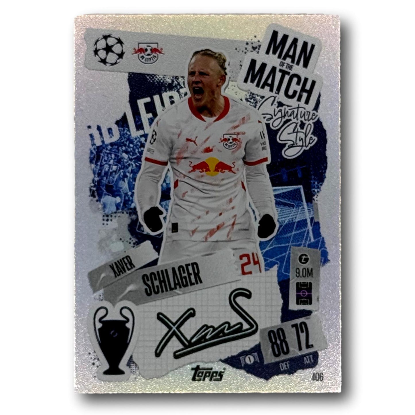 Topps Match Attax 2024/25 - Man of the Match / Signature Style - Xaver Schlager