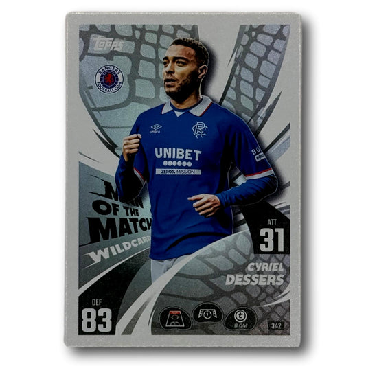 Topps Match Attax 2025/26 - Man of the Match - Cyriel Dessers