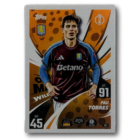 Topps Match Attax 2025/26 - Man of the Match - Pau Torres