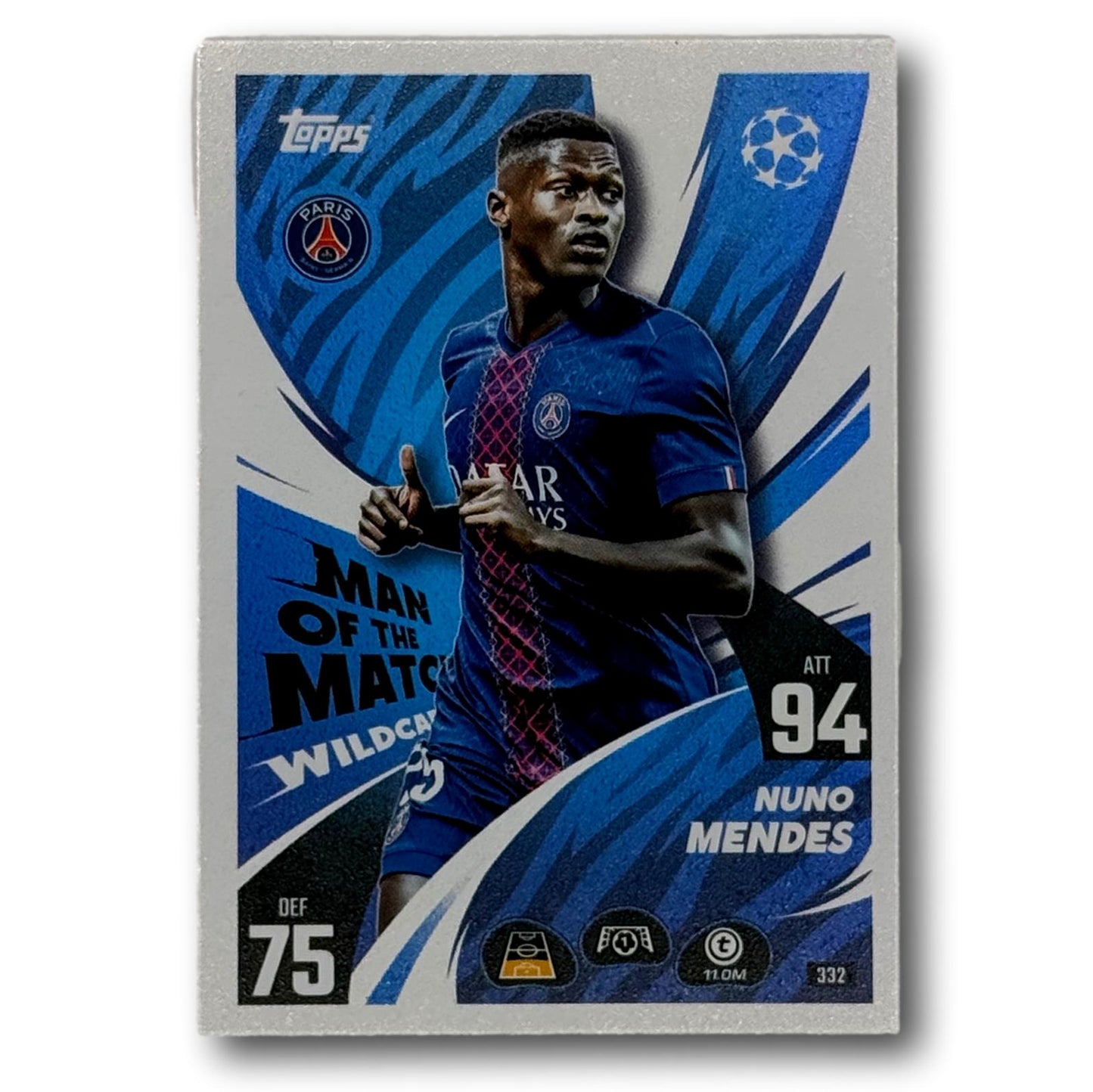 Topps Match Attax 2025/26 - Homme du match - Nuno Mendes