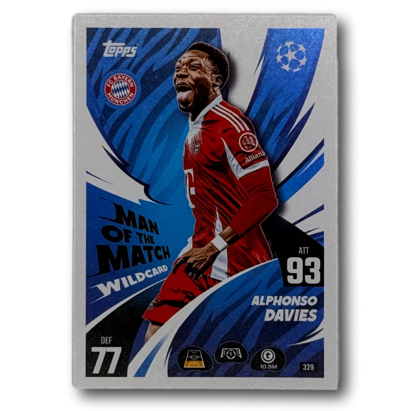 Topps Match Attax 2025/26 - Homme du match - Alphonso Davies