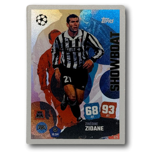 Topps Match Attax 2025/26 - Showboat - Zinédine Zidane