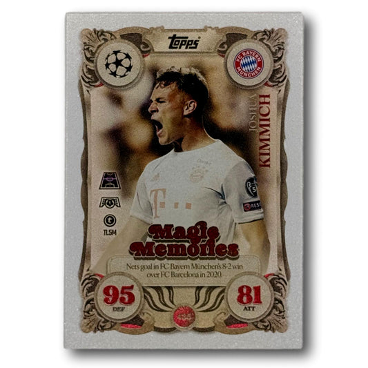 Topps Match Attax 2025/26 - Magic Memories - Joshua Kimmich