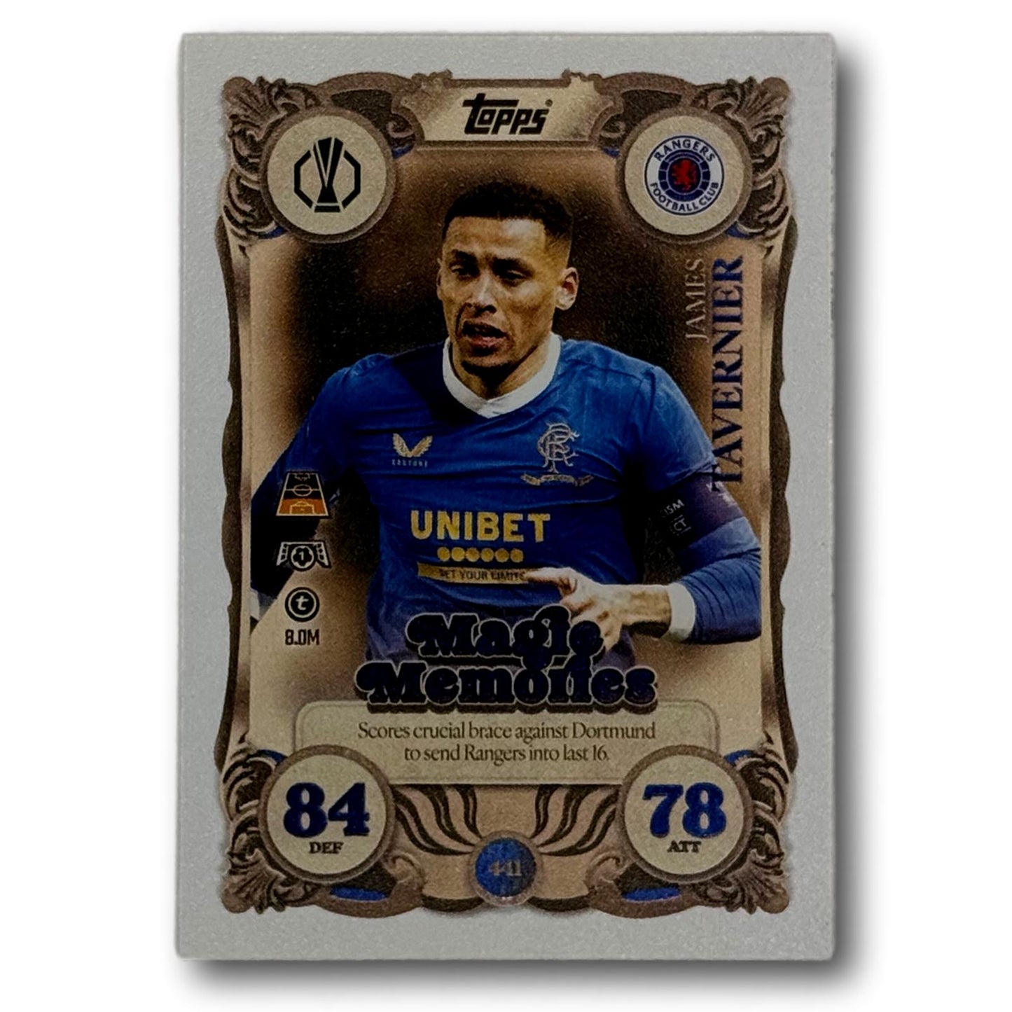 Topps Match Attax 2025/26 - Magic Memories - James Tavernier