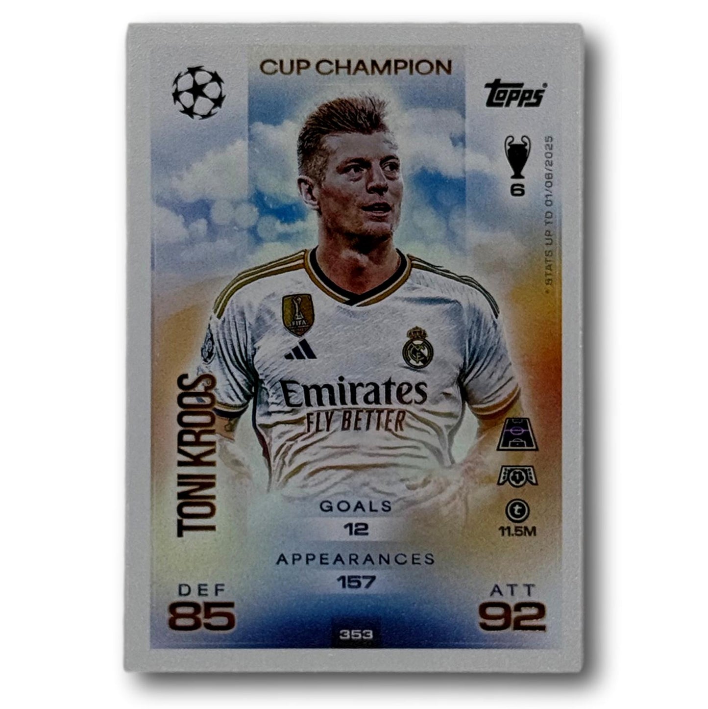 Topps Match Attax 2025/26 - Cup Champion - Toni Kroos