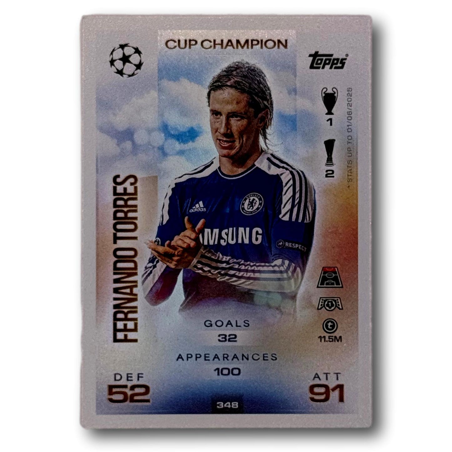 Topps Match Attax 2025/26 - Cup Champion - Fernando Torres