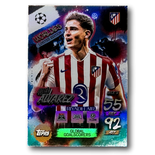 Topps Match Attax 2025/26 - Worldies Limited Edition - Julián Alvarez