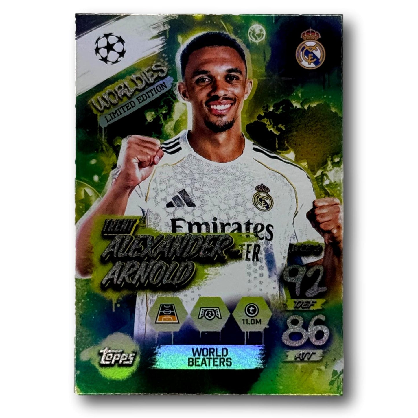 Topps Match Attax 2025/26 - Worldies Limited Edition - Trent Alexander-Arnold