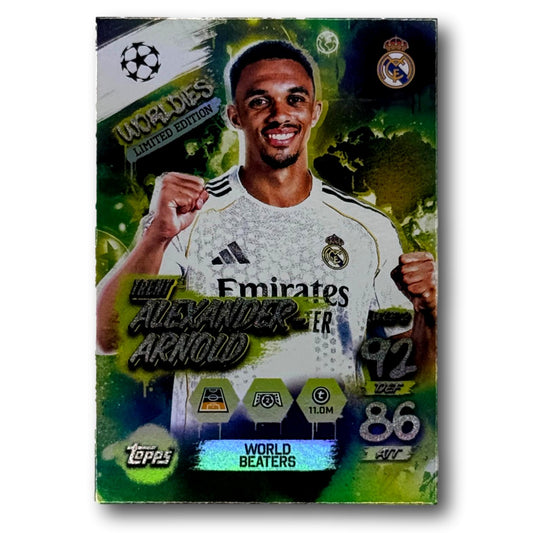 Topps Match Attax 2025/26 - Worldies Limited Edition - Trent Alexander-Arnold