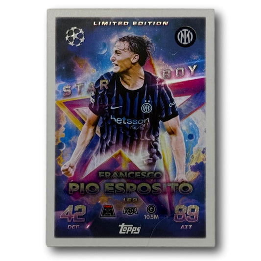 Topps Match Attax 2025/26 - Star Boy Limited Edition - Francesco Pio Esposito